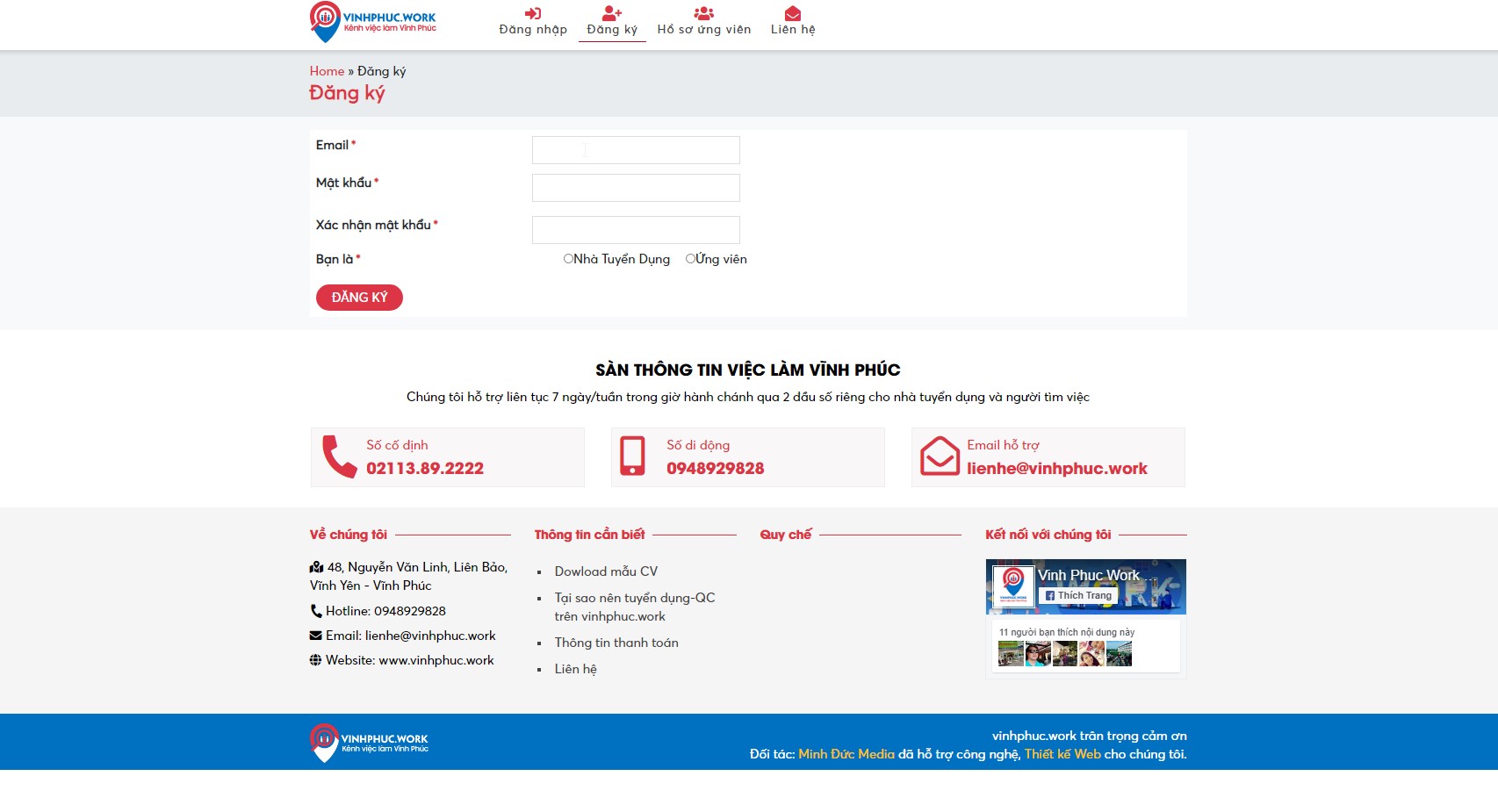 Quy chế hoạt động Sàn việc làm Vĩnh Phúc 1 Quy Che Hoat Dong Website Www Vinhphuc Work 8