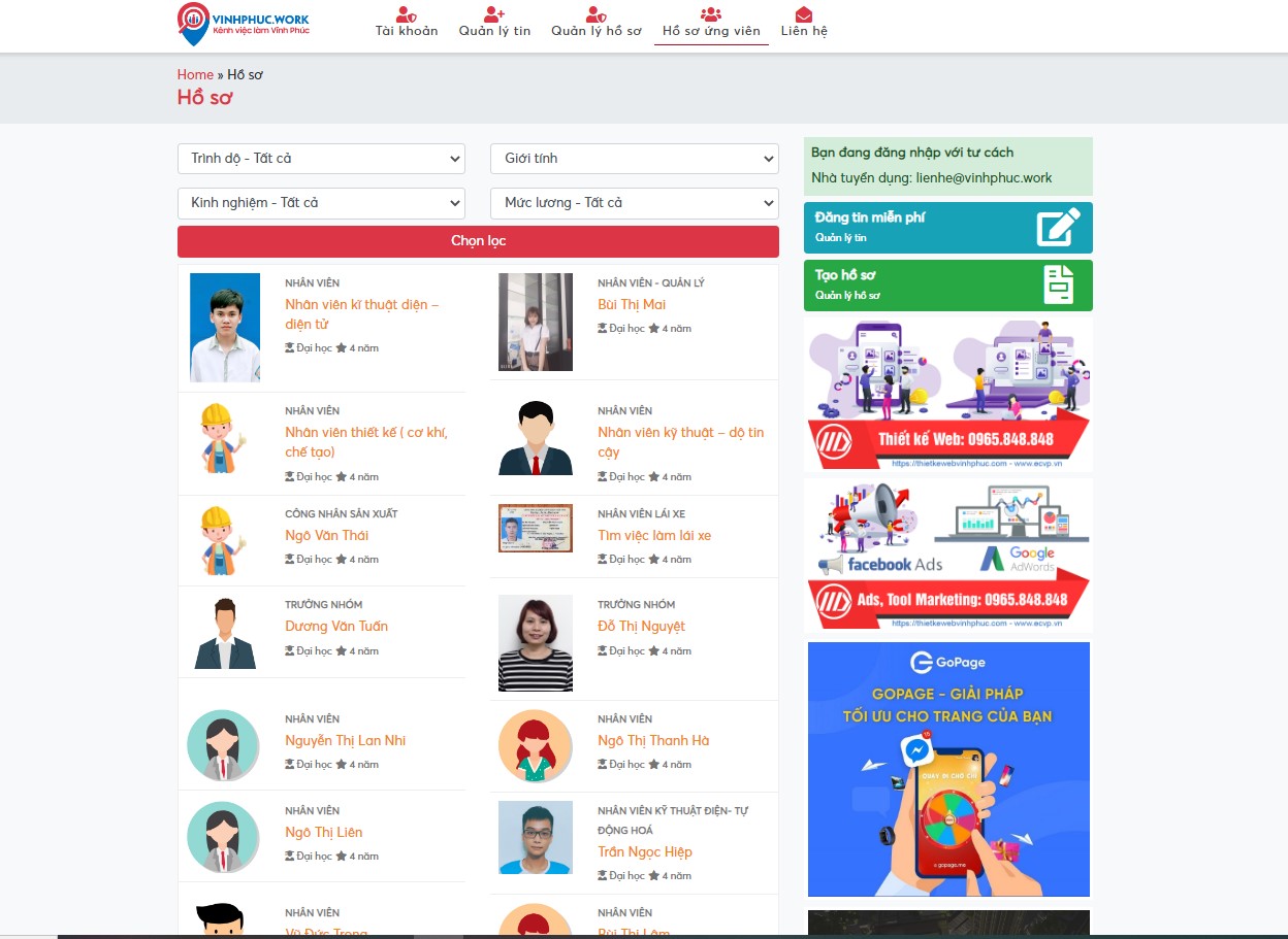Quy chế hoạt động Sàn việc làm Vĩnh Phúc 3 Quy Che Hoat Dong Website Www Vinhphuc Work 9