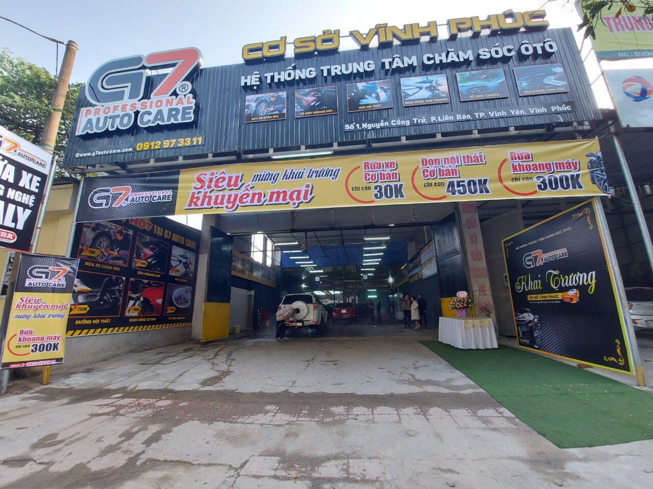 Trung Tam Cham Soc Xe Hoi G7 Auto Care Tuyen Nhan Vien 7