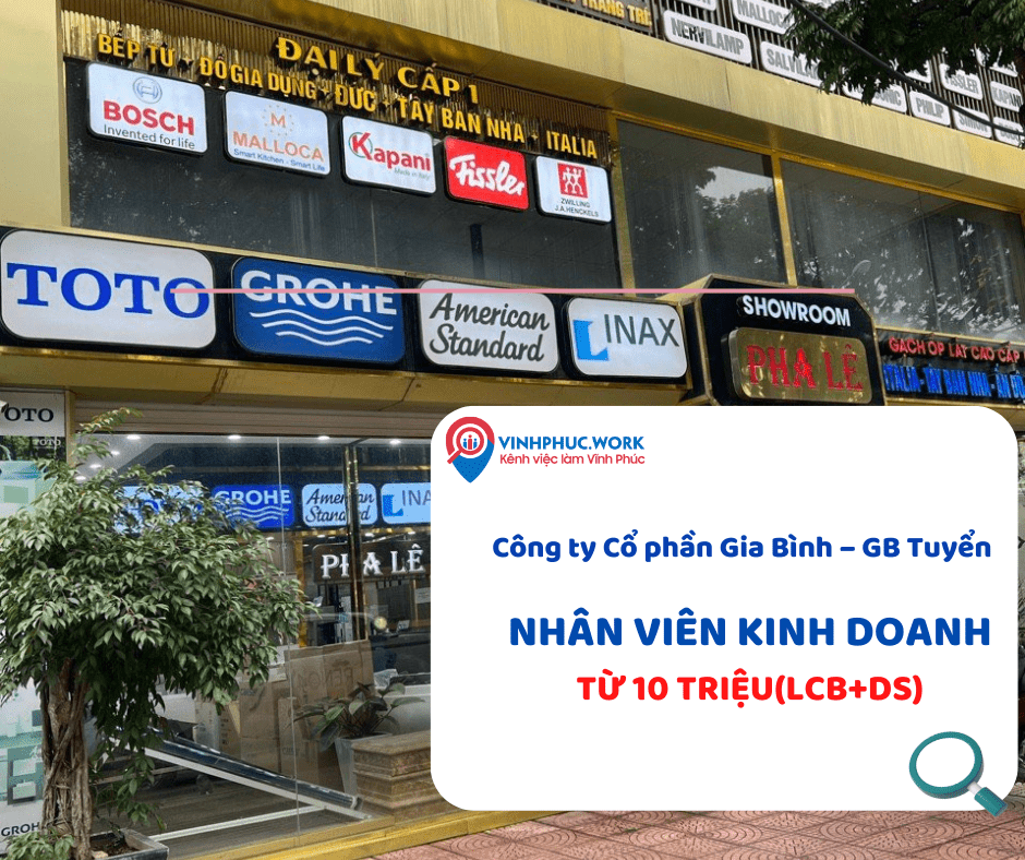 Cong Ty Co Phan Gia Binh Gb Tuyen Dung Nhan Vien Kinh Doanh 7