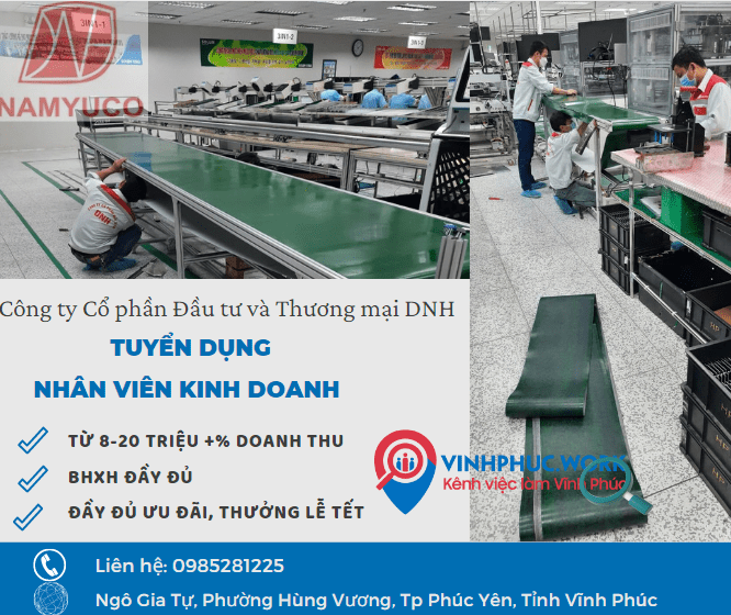 Cong Ty Co Phan Dau Tu Va Thuong Mai Dnh Thong Bao Tuyen Dung Nhan Vien Kinh Doanh 7