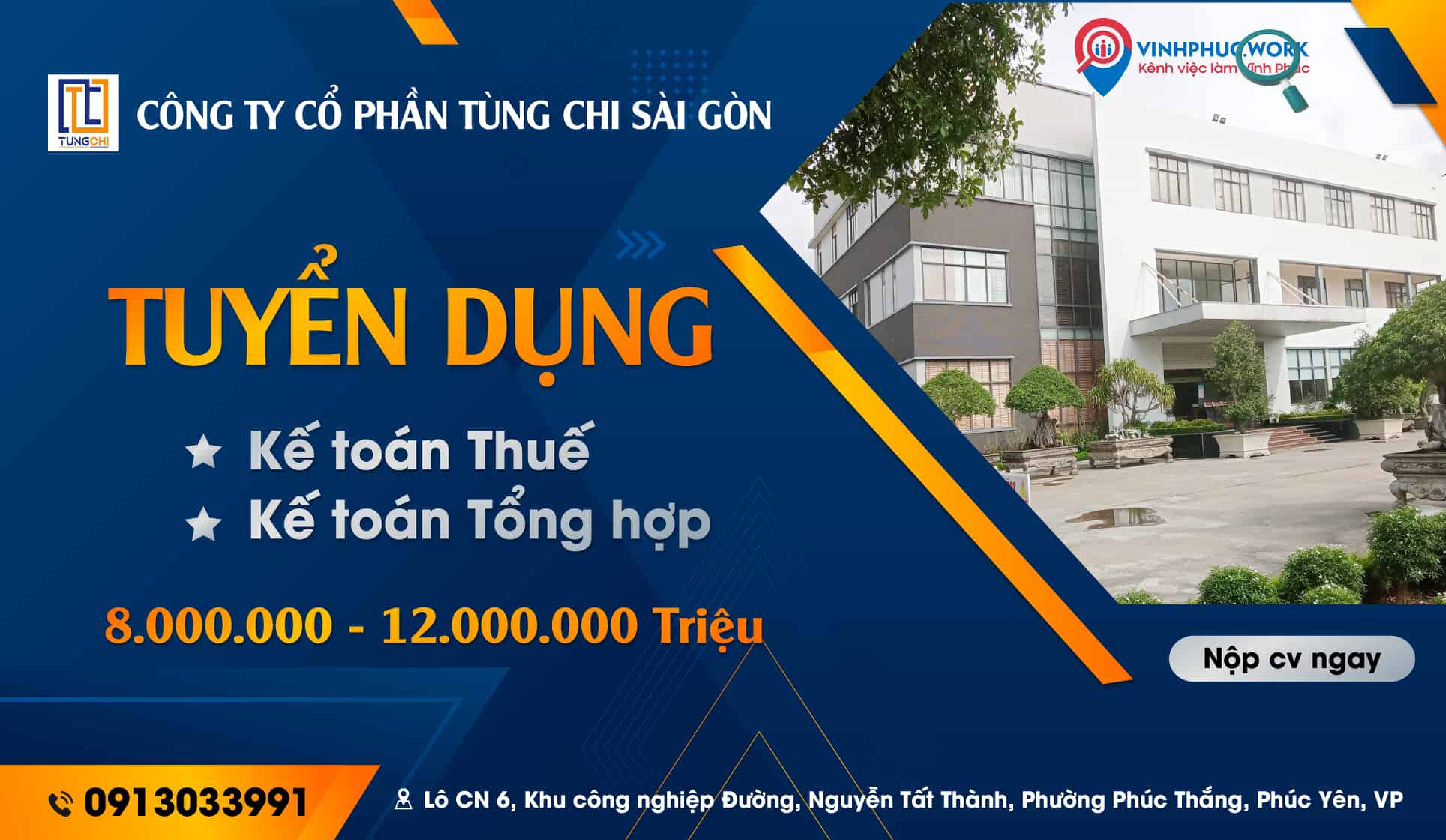 Cong Ty Co Phan Tung Chi Sai Gon Thong Bao Tuyen Dung Ke Toan Thue Ke Toan Tong Hop 2