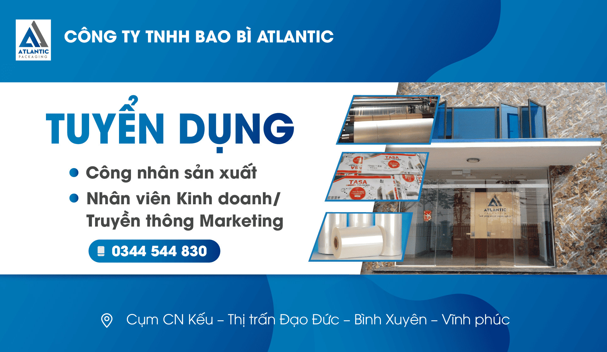 Cong Ty Tnhh Bao Bi Atlantic Tuyen Dung Nhan Vien Kinh Doanh Truyen Thong Marketing Cong Nhan Chinh Thuc 7