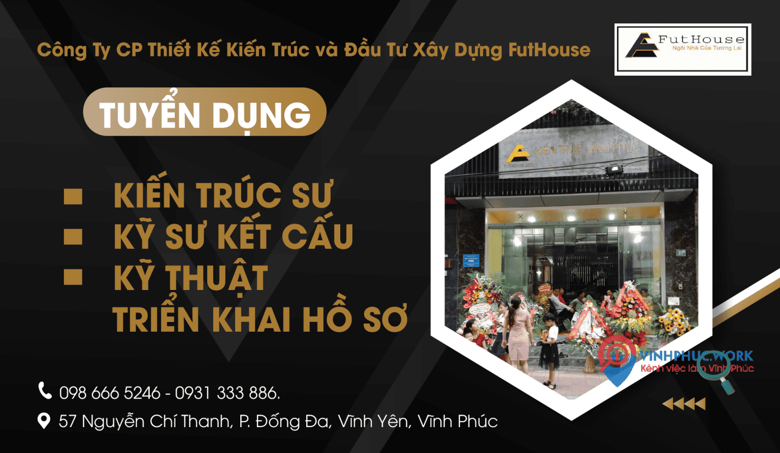 Kiến trúc sư, Kỹ thuật triển khai hồ sơ, Kỹ sư kết cấu - Công Ty CP ...