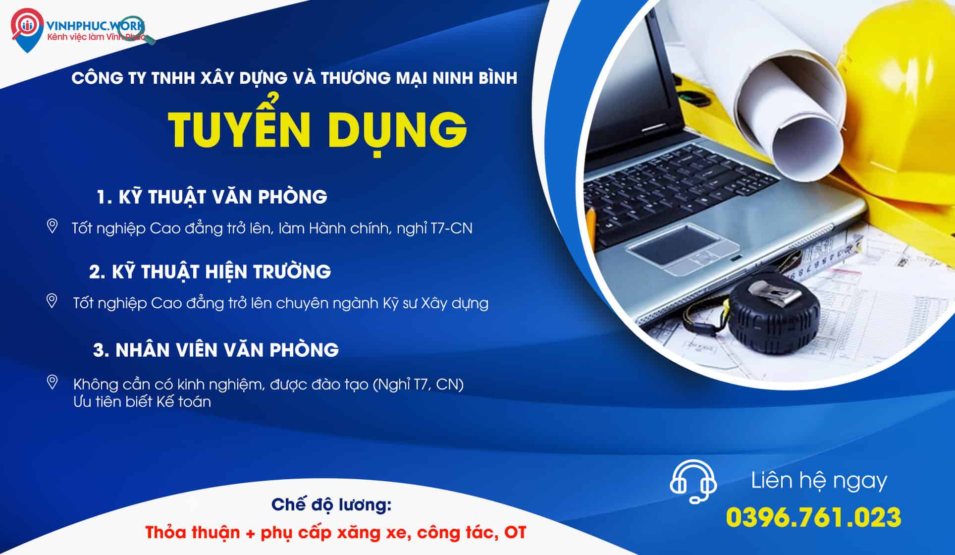 image cong ty tnhh xay dung va thuong mai ninh binh thong bao tuyen dung ky thuat van phong ky thuat hien truong nam 2025 copy vinhphucwork 3 160825 020146