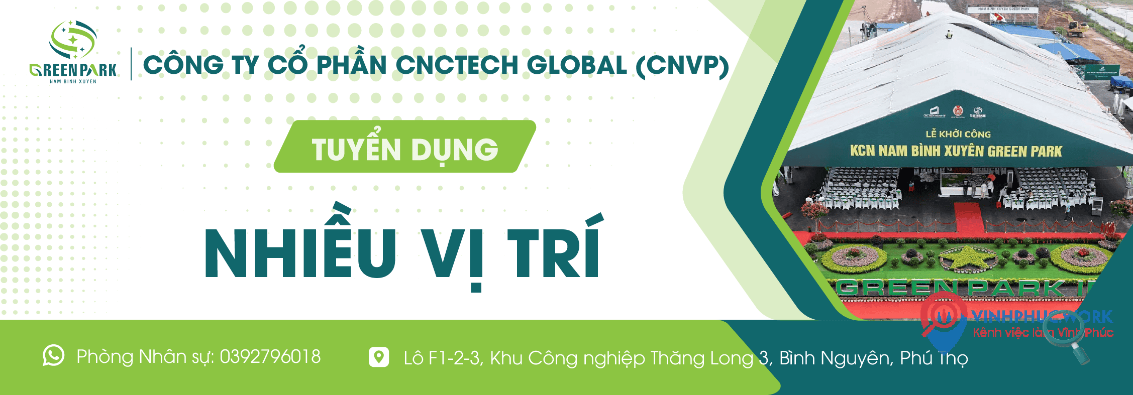 image cac vi tri thang 10 2025 cong ty tnhh phat trien nam binh xuyen green park tuyen dung 1 171025 041202