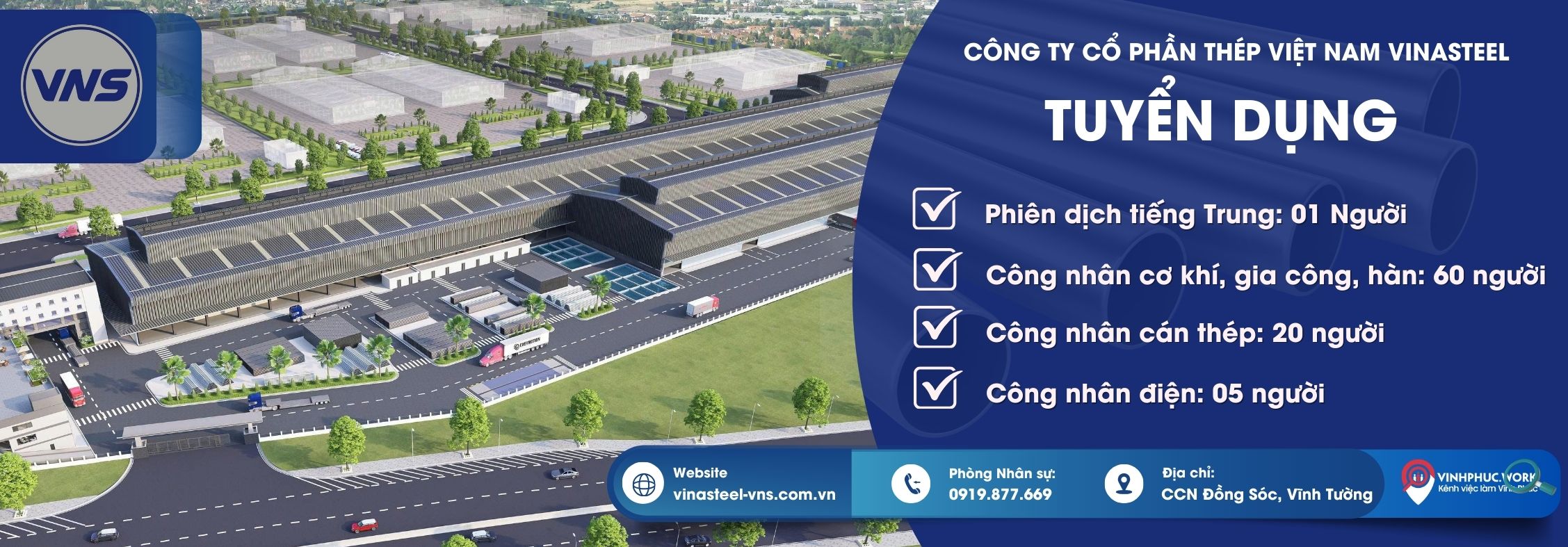 image chuan bi di vao hoat dong san xuat cong ty co phan thep viet nam vinasteel tuyen dung nhieu vi tri 1 221125 013610