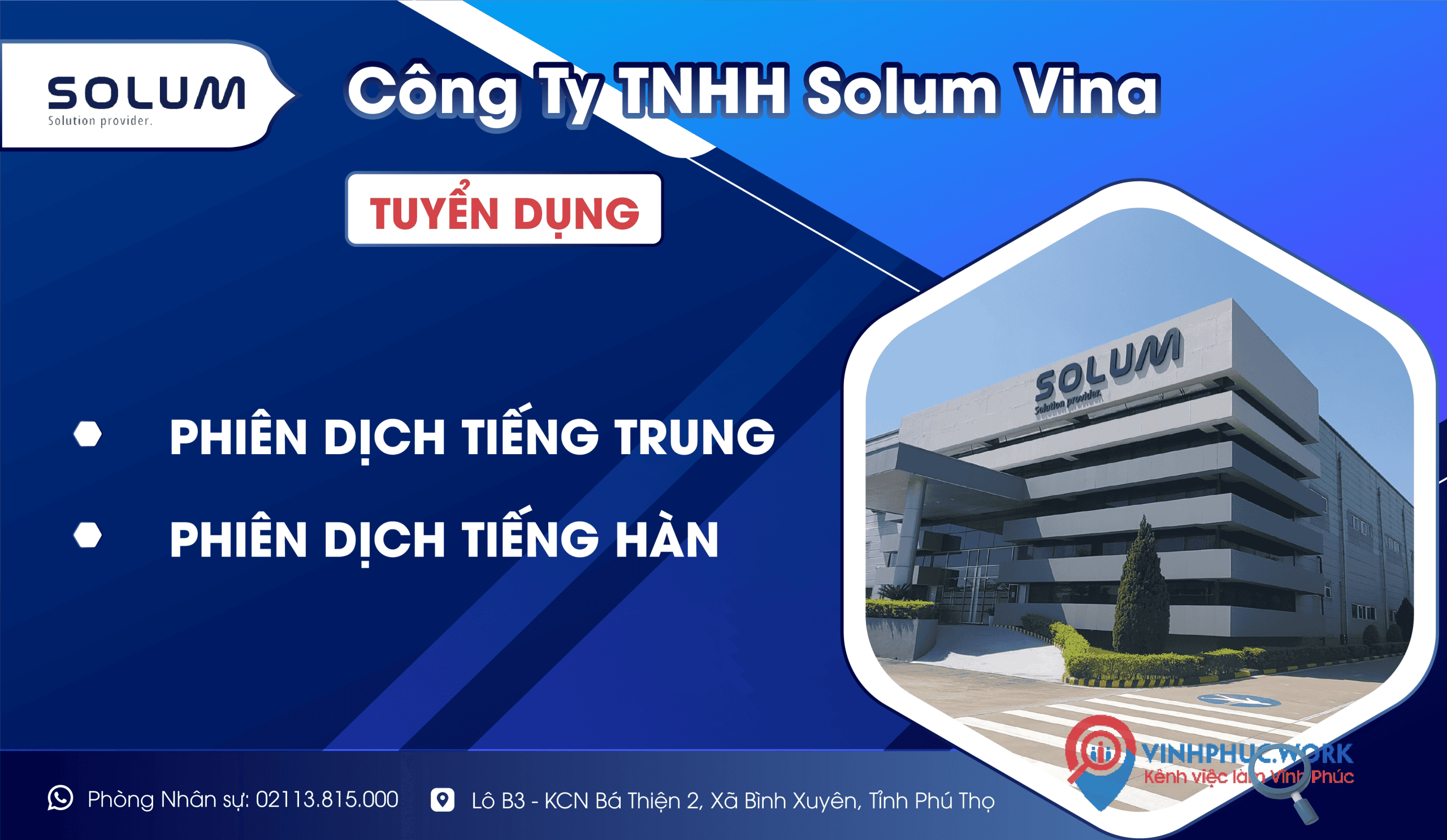 Phiên dịch tiếng Trung, Phiên dịch tiếng Hàn - Công ty TNHH SOLUM VINA Tuyển dụng 2 image phien dich tieng trung phien dich tieng han cong ty tnhh solum vina tuyen dung 3 281025 014421 scaled
