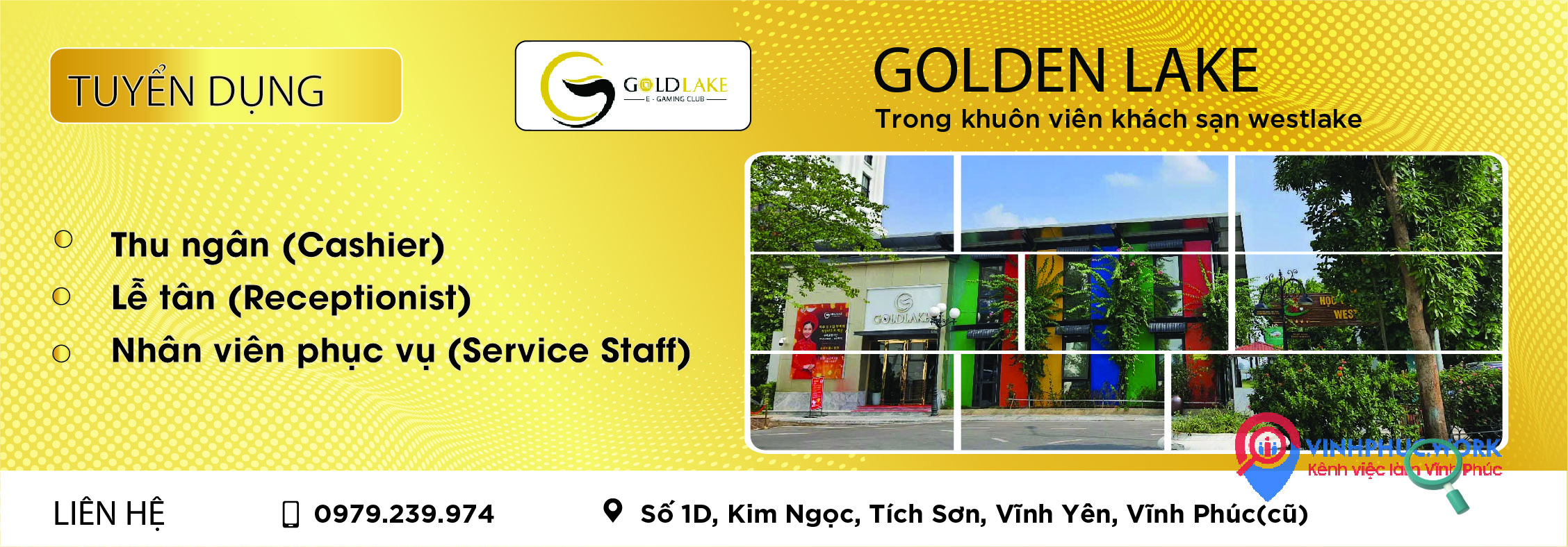 Nhiều vị trí - Golden Lake - Trong khuôn viên khách sạn Westlake Tuyển dụng Tháng 11/2025 1 image nhieu vi tri golden lake trong khuon vien khach san westlake tuyen dung thang 11 2025 7 011125 081717