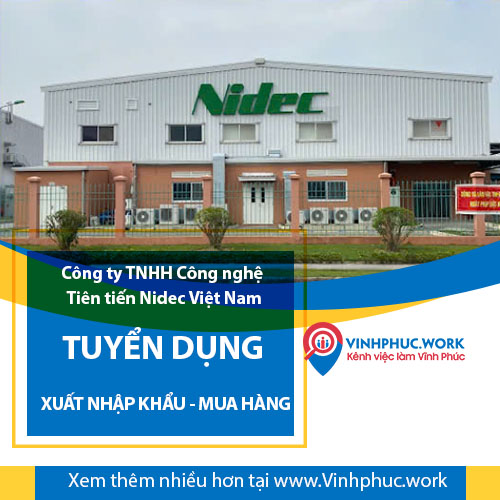 image cong ty tnhh cong nghe tien tien nidec viet nam tuyen dung nhan vien xuat nhap khau mua hang 7 231225 074211