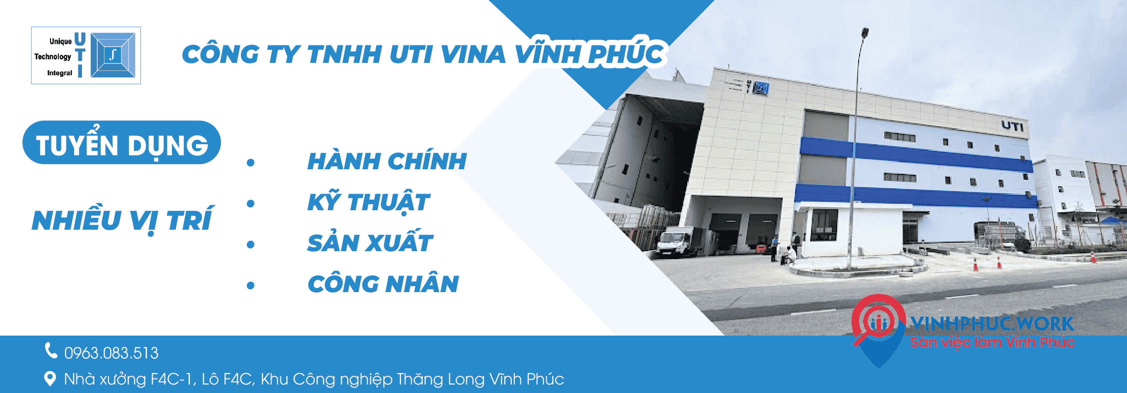 image moi di vao hoat dong san xuat cong ty tnhh uti vina vinh phuc tuyen dung copy vinhphucwork 1 220126 080545