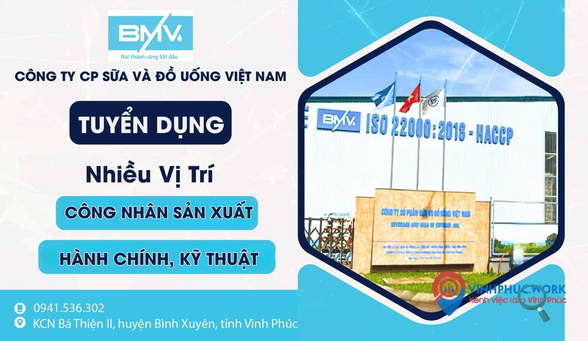 image cong ty cp sua va do uong viet nam bmv tuyen dung nhieu vi tri thang 03 2026 6 060326 042750