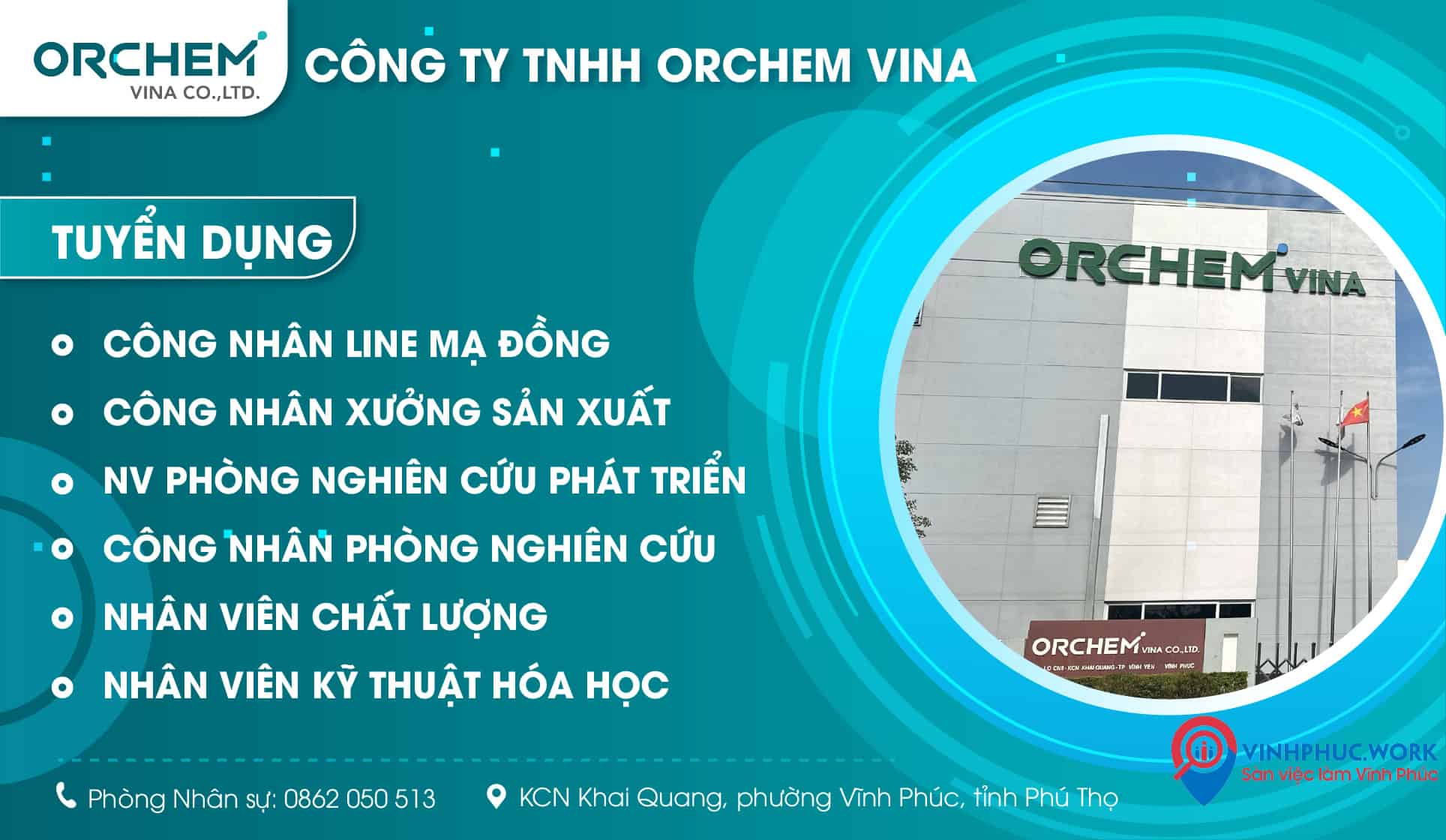 image cong ty tnhh orchem vina tuyen dung cac vi tri 2 270326 031620