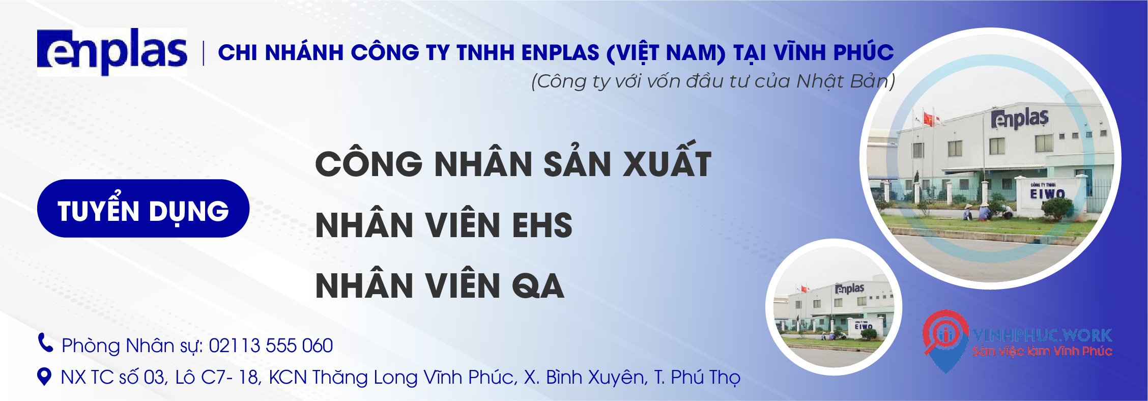 image chi nhanh cong ty tnhh enplas viet nam tai vinh phuc tuyen dung thang 05 2026 3 200526 042851