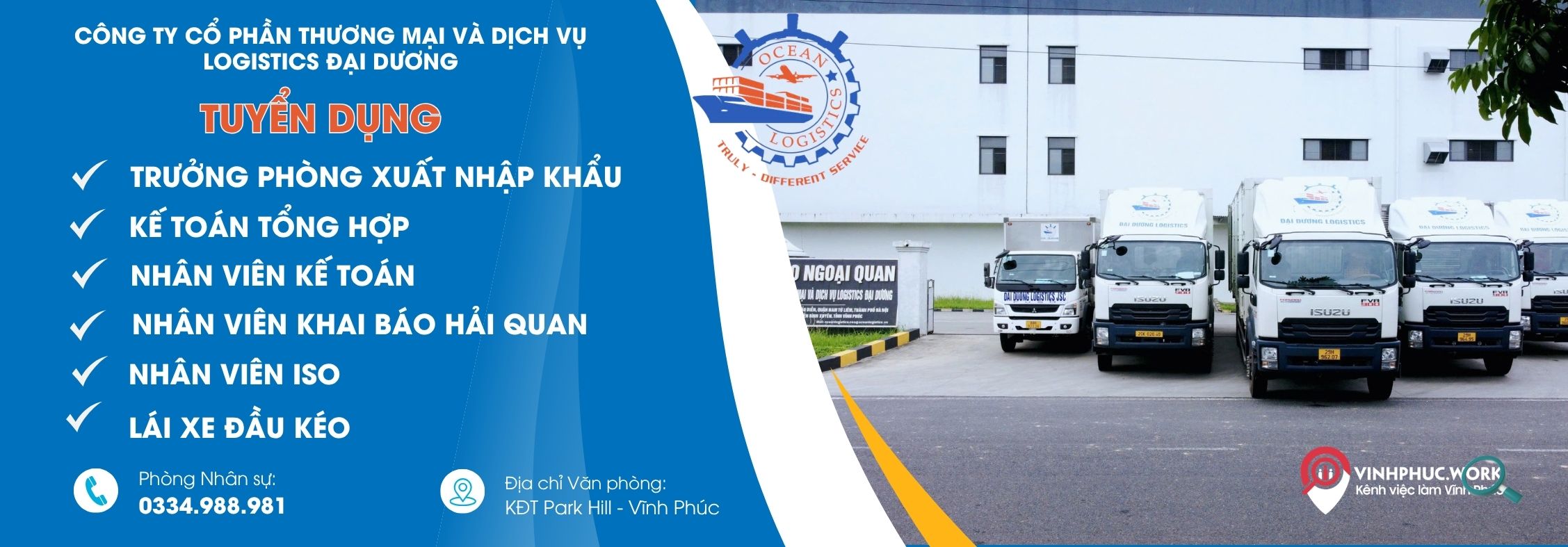 Các Vị trí Tháng 06/2026 - Công ty Cổ phần Thương mại và Dịch vụ Logistics Đại Dương Tuyển dụng 1 image cac vi tri thang 06 2026 cong ty co phan thuong mai va dich vu logistics dai duong tuyen dung 8 120626 030227