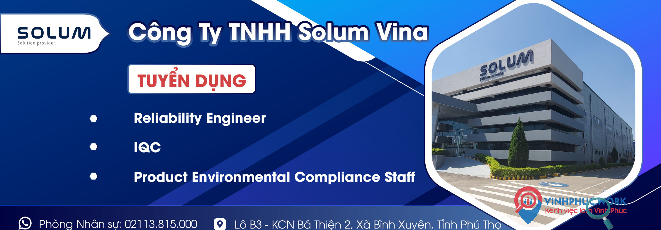 Nhà máy- Công ty TNHH SOLUM VINA Tuyển dụng Các Vị trí Tháng 08/2026 1 image cac vi tri thang 07 2026 nha may cong ty tnhh solum vina thong bao tuyen dung 6 280726 075906