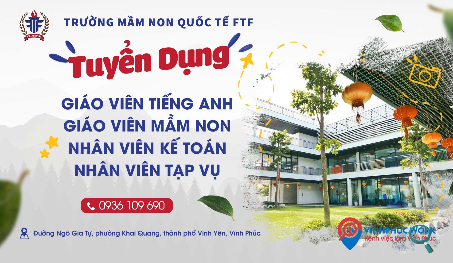 image truong mam non quoc te ftf tuyen dung nhieu vi tri thang 06 2026 9 190626 024134