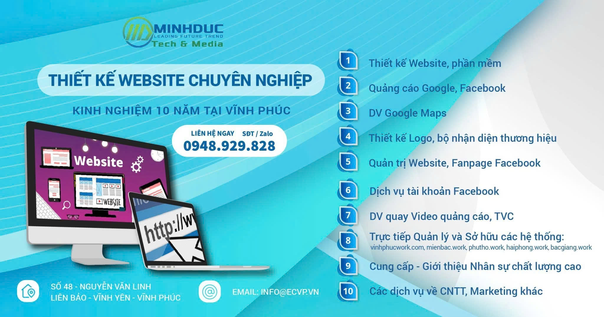 Thiết kê Website Phú Thọ