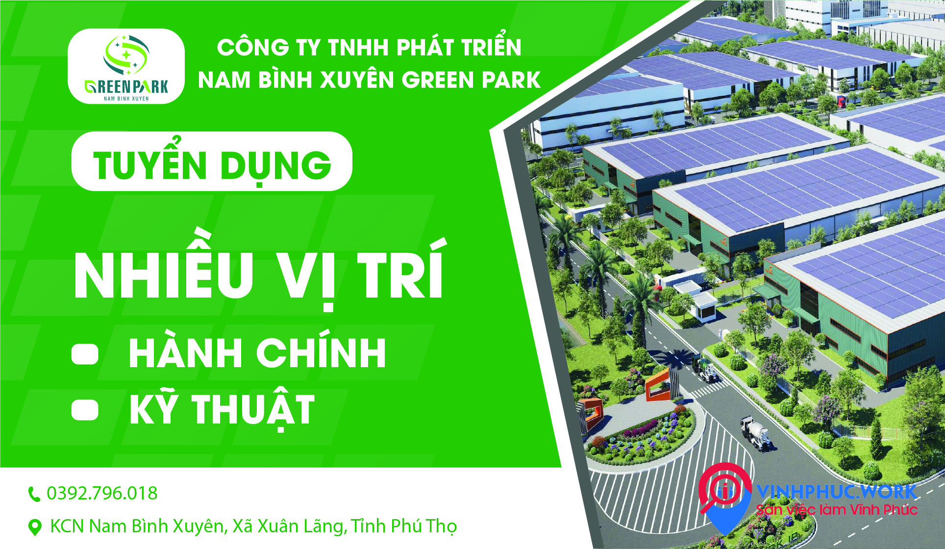image cac vi tri thang 07 2026 cong ty tnhh phat trien nam binh xuyen green park tuyen dung moi 9 230726 090213