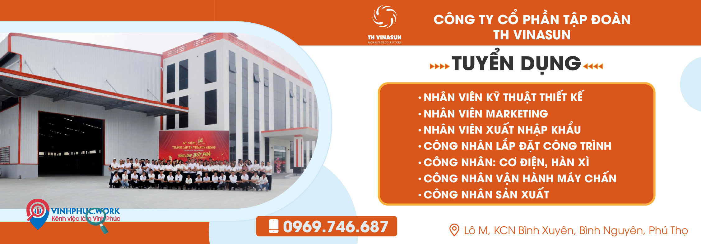 Công ty cổ phần tập đoàn TH VINASUN Thông báo Tuyển dụng Nhiều Vị trí 1 image cong ty co phan tap doan th vinasun thong bao tuyen dung nhieu vi tri 1 150726 012206