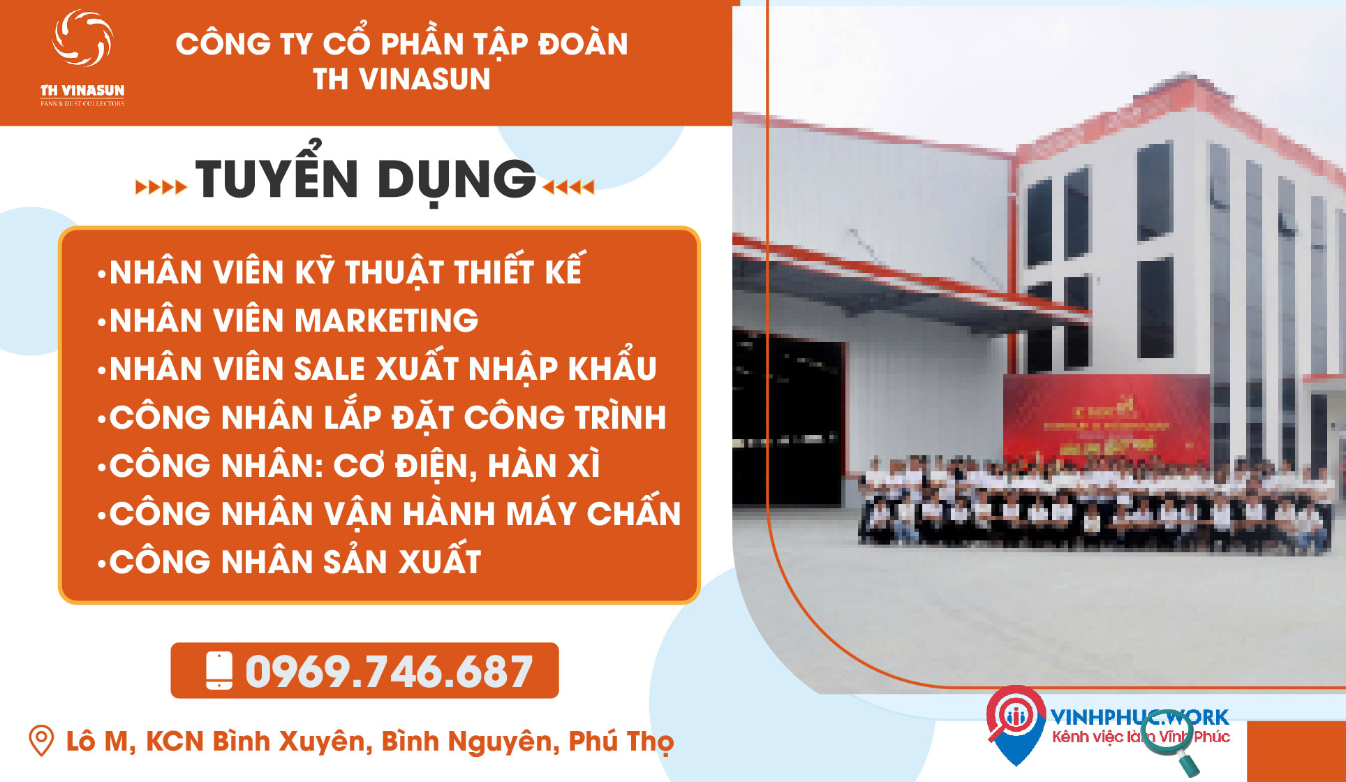 image cong ty co phan tap doan th vinasun thong bao tuyen dung nhieu vi tri 6 100826 030551