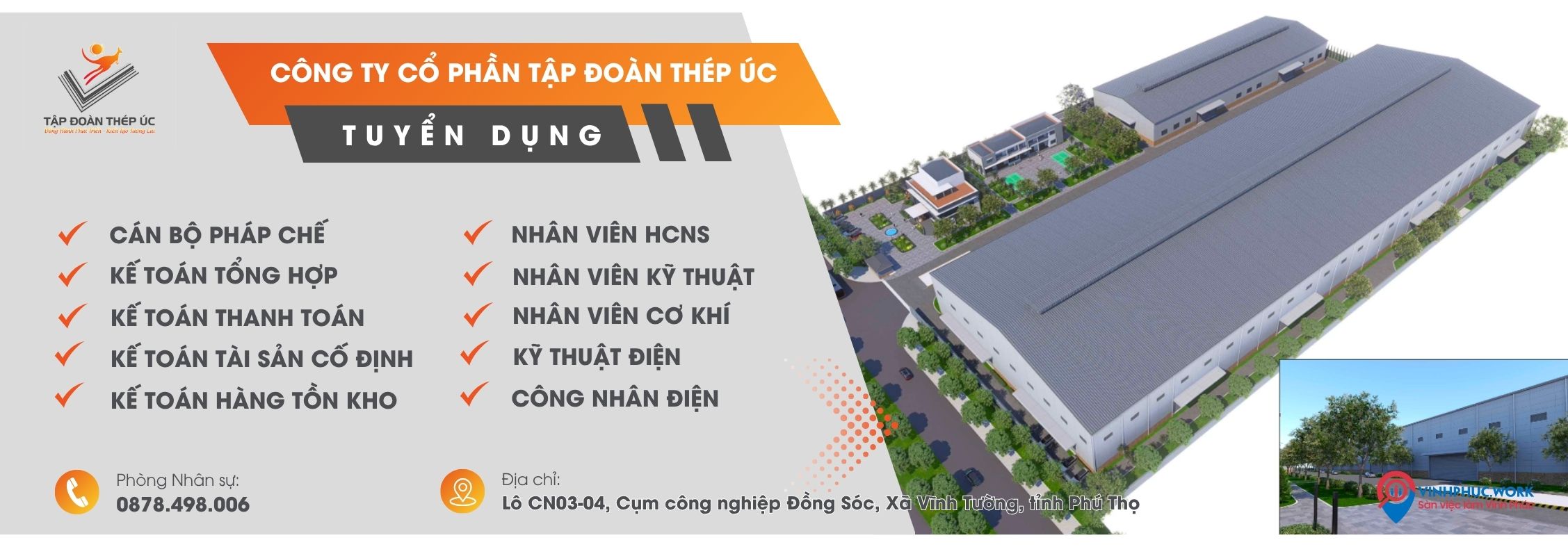 image cong ty co phan tap doan thep viet uc thong bao tuyen dung nhieu vi tri moi 5 060726 022747