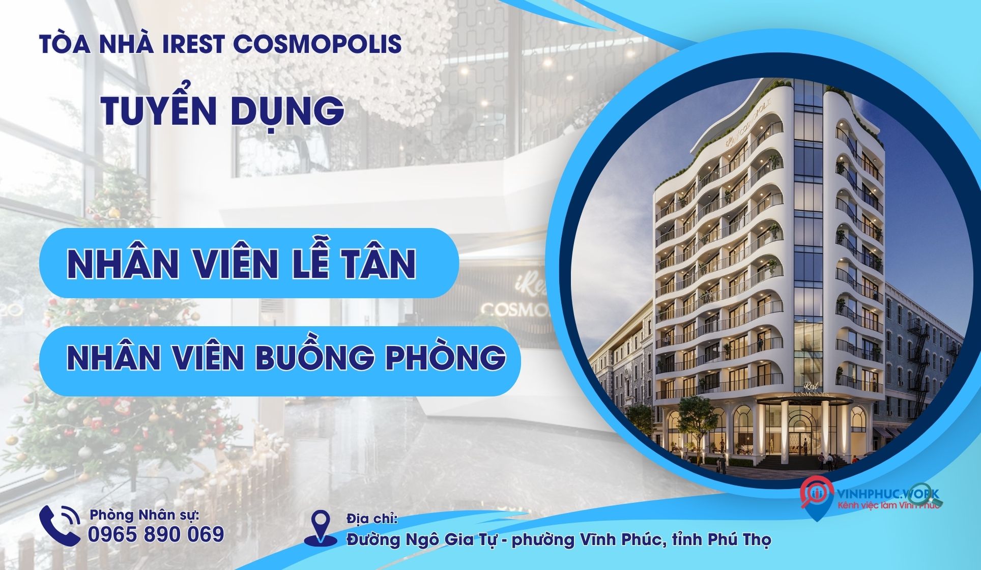 image toa nha irest cosmopolis tuyen dung nhan vien le tan nhan vien buong phong 4 300926 070842