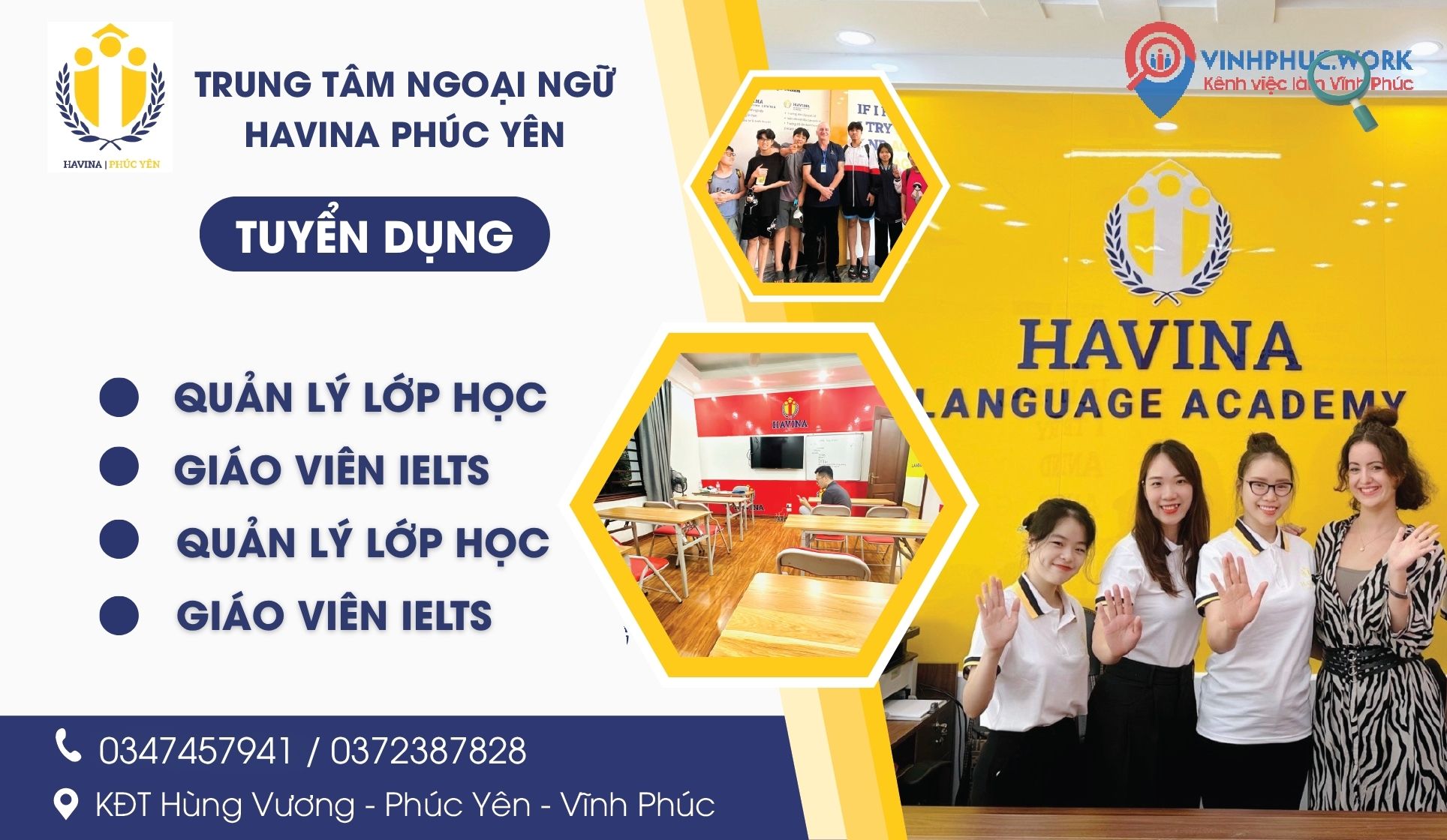 image trung tam ngoai ngu havina phuc yen tuyen dung giao vien ielts quan ly lop hoc 6 281026 041001